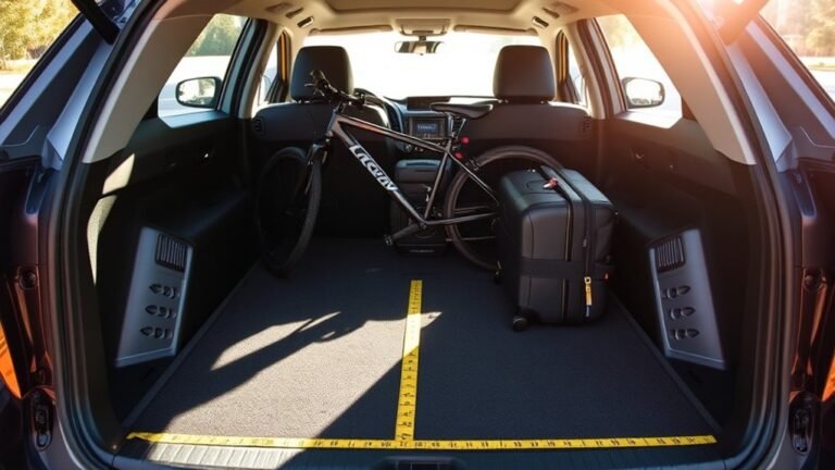 rav4 cargo space measurements