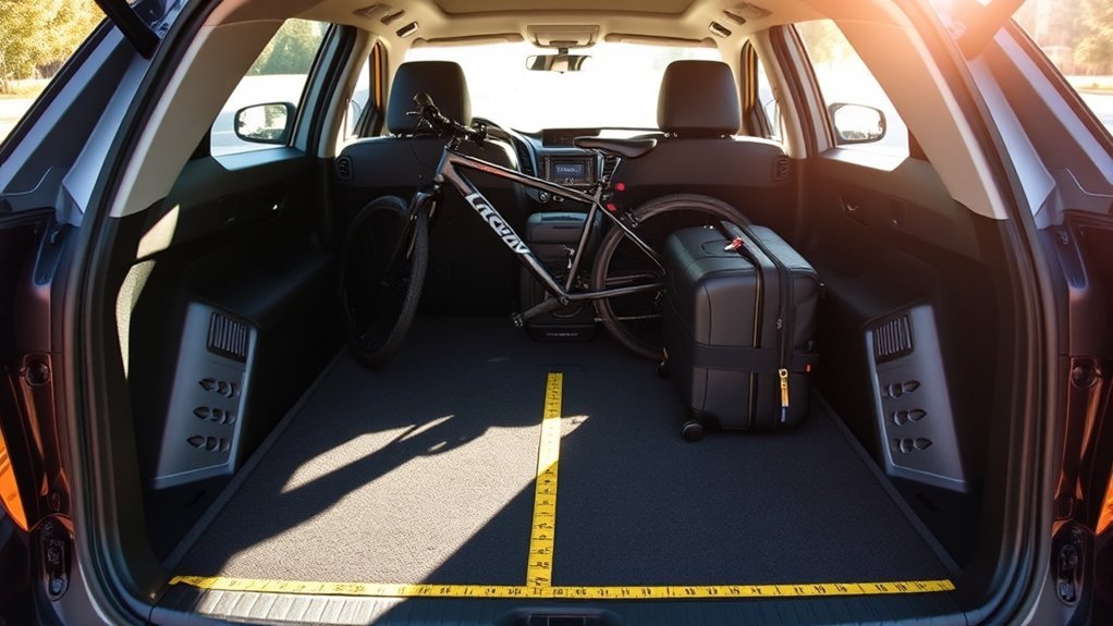 rav4 cargo space measurements