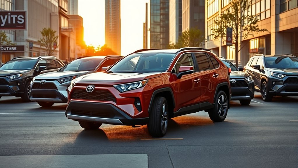 rav4 dominates compact suv market