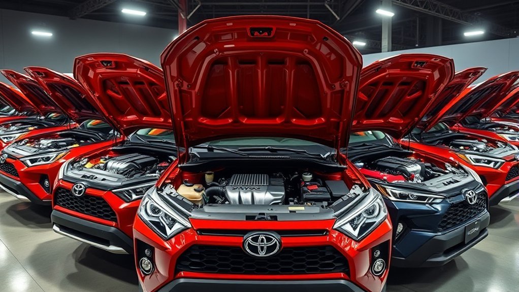 Toyota RAV4 engine evolution from four-cylinder models to the 2006–2012 V6 and later hybrid powertrains