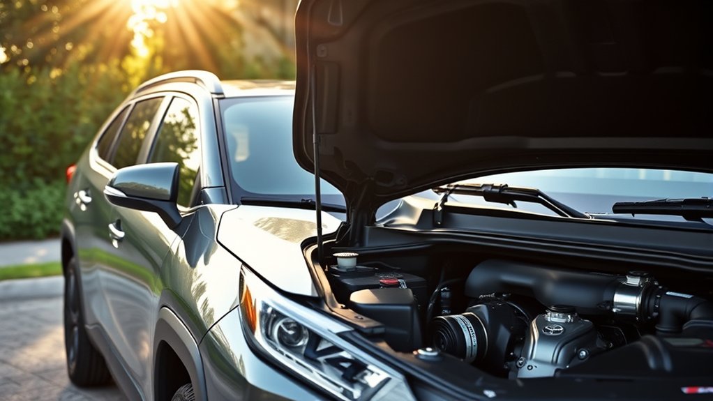 Early and current Toyota RAV4 models showing the compact SUV's evolution