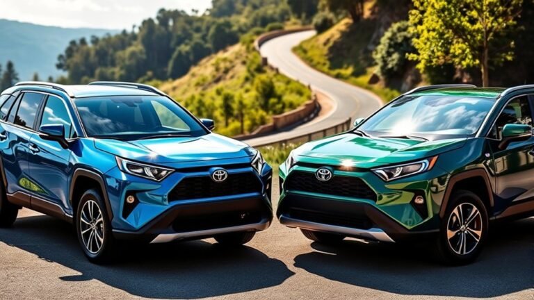 rav4 gas vs hybrid comparison