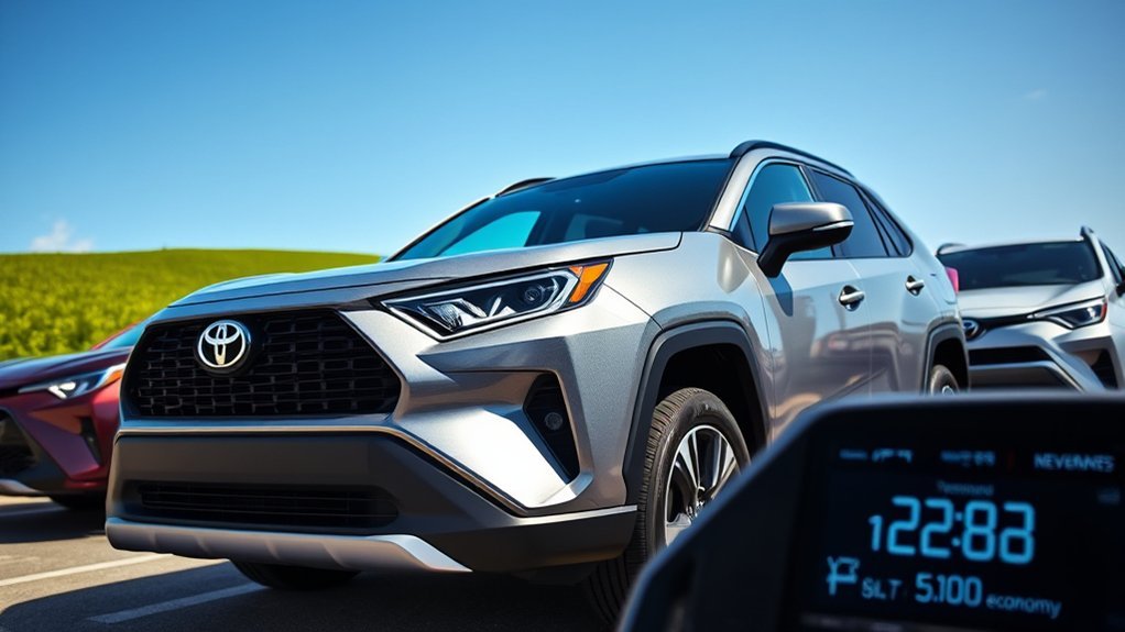 2026 Toyota RAV4 Hybrid fuel economy comparison