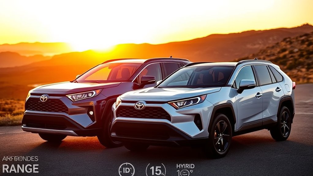 rav4 hybrid offers superior range