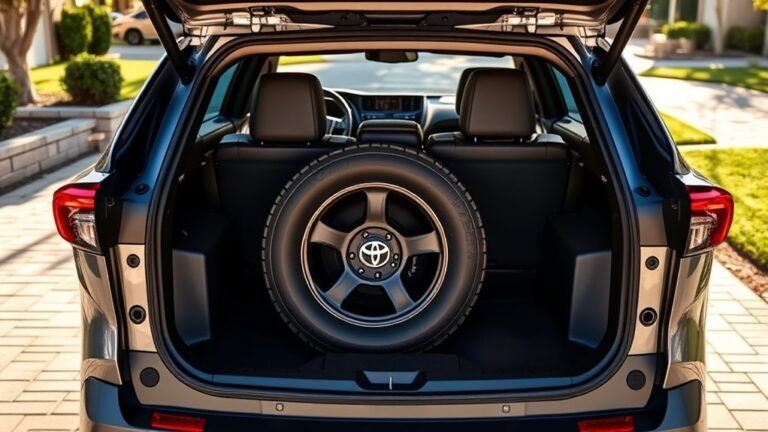 rav4 hybrid spare tire details