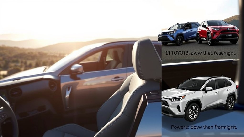 rav4 luxury features evolution