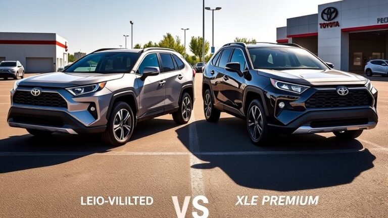 rav4 models comparison analysis