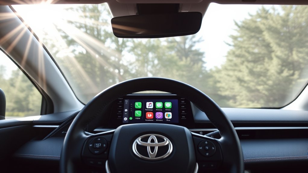Comparison of Toyota RAV4 navigation systems across different model years