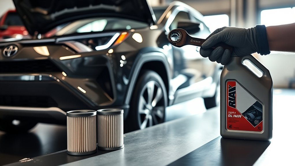 rav4 oil change frequency