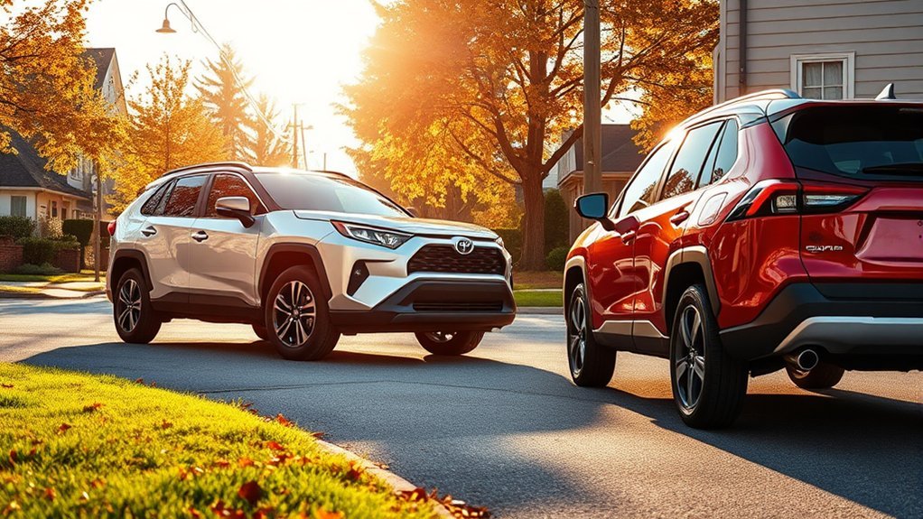 Toyota RAV4 Plug-in Hybrid compared with the standard RAV4 Hybrid