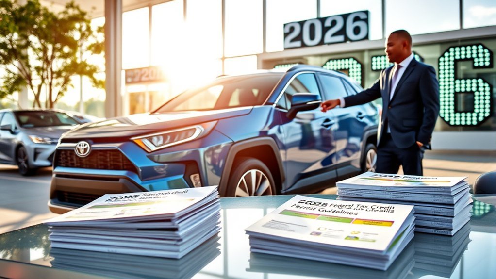 Toyota RAV4 Hybrid and plug-in model tax credit eligibility in 2026