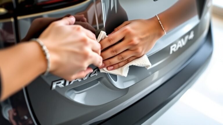 rav4 rear radar access