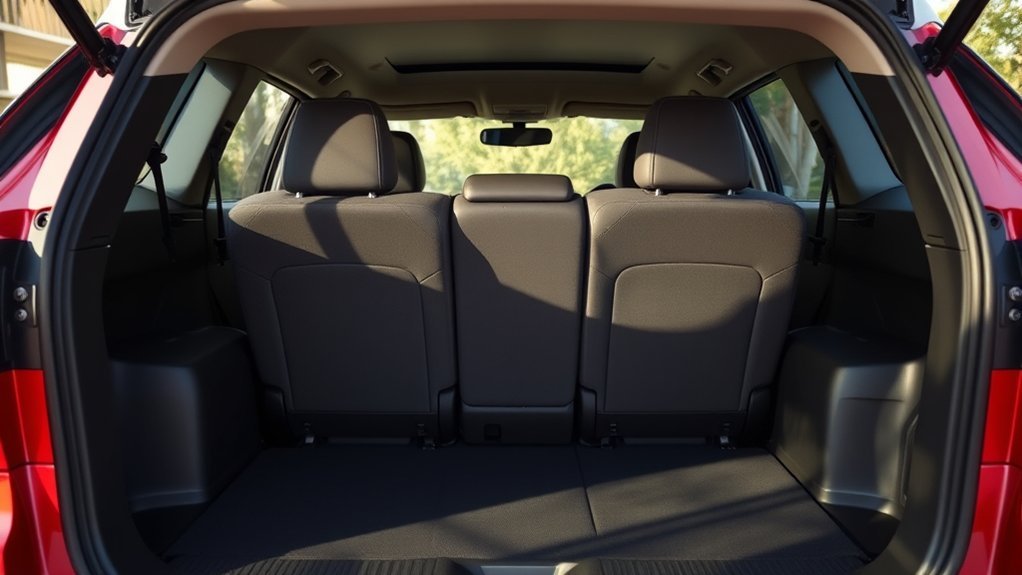 rav4 seat folding features