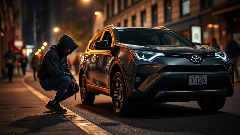 Toyota RAV4 protected with layered theft-prevention measures