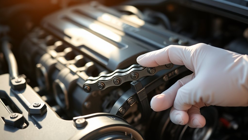 Checking a Toyota RAV4 model year and engine to confirm its timing system