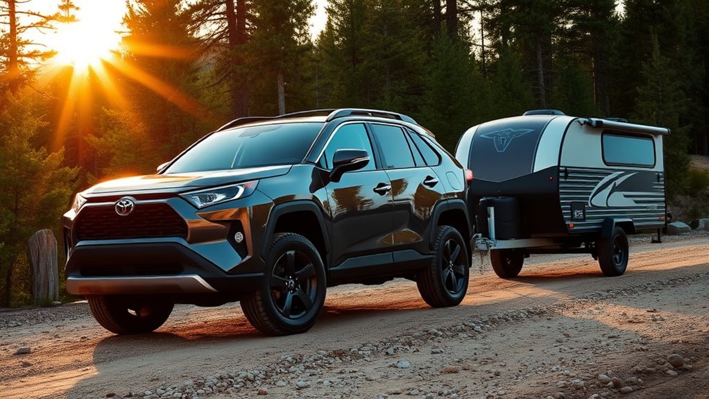 Toyota RAV4 towing specifications and trailer setup details