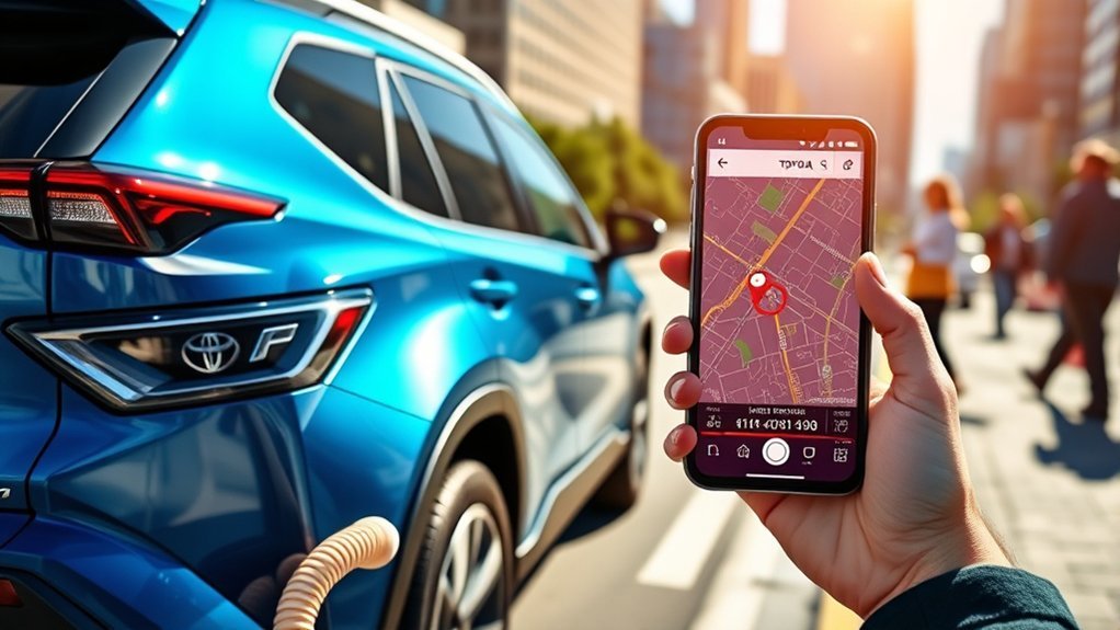 rav4 tracking app solutions