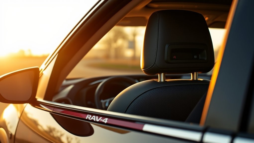 2025 Toyota RAV4 trim comparison for heated mirrors and power seats