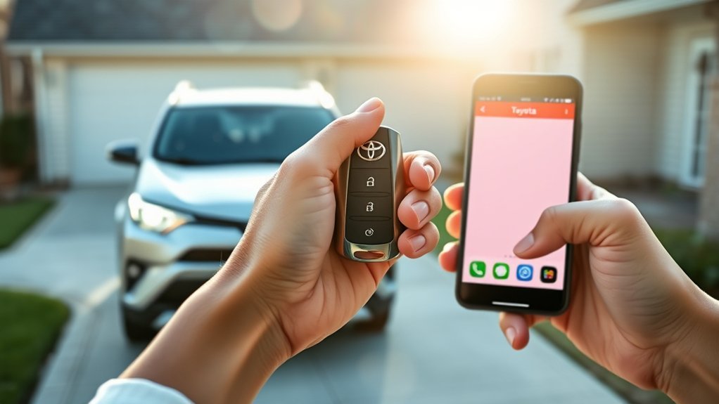 remote start key fob