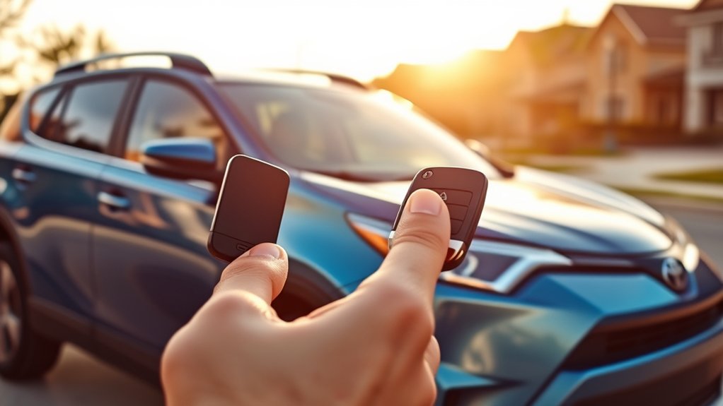 remote start key fob instructions