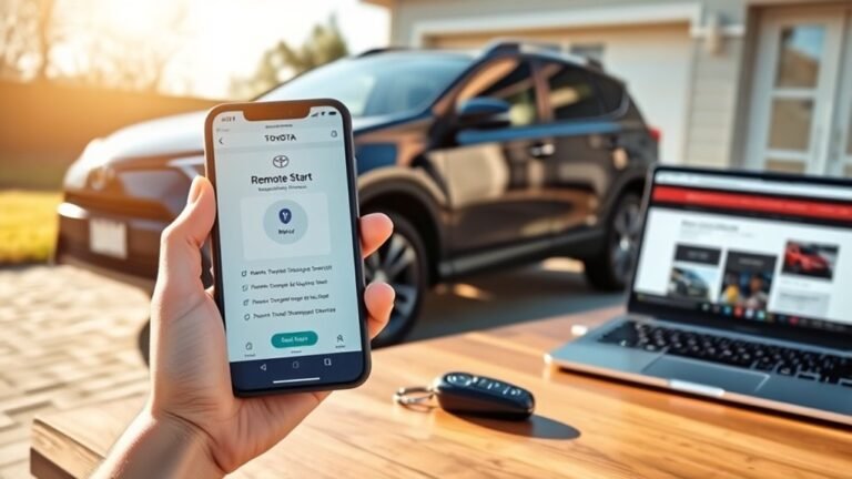 remote start toyota rav4 guide