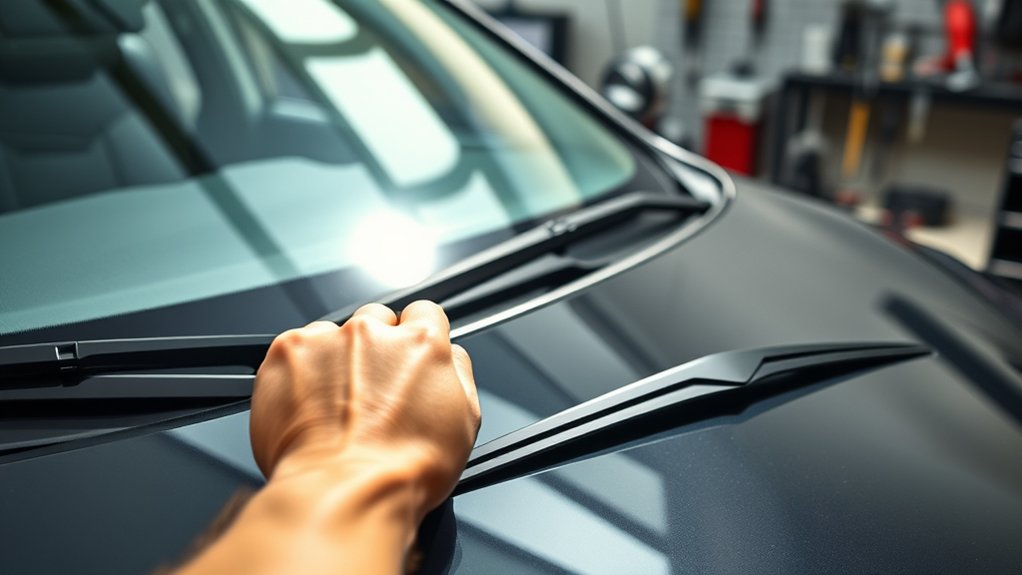 removing old wiper blades