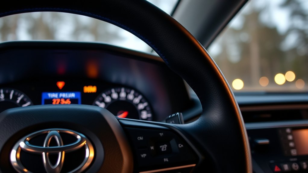 reset tire pressure light