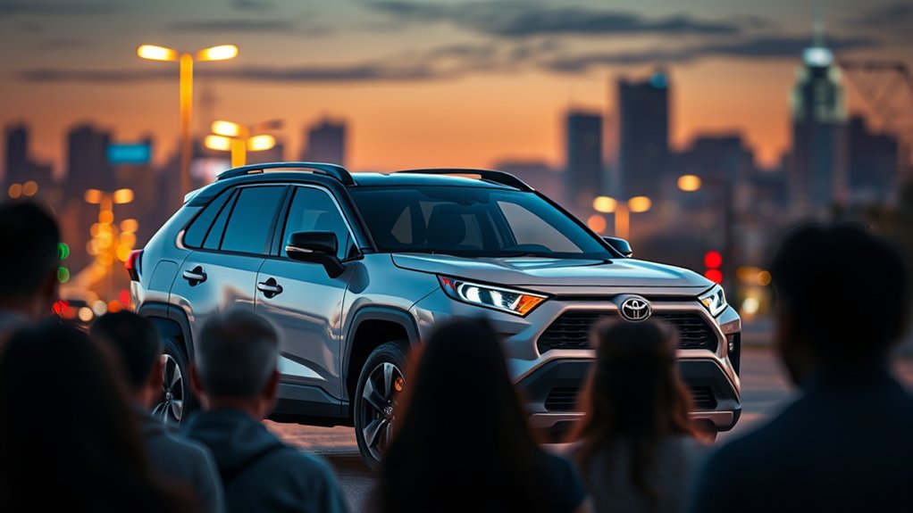Toyota RAV4 Hybrid safety and driver-assistance features