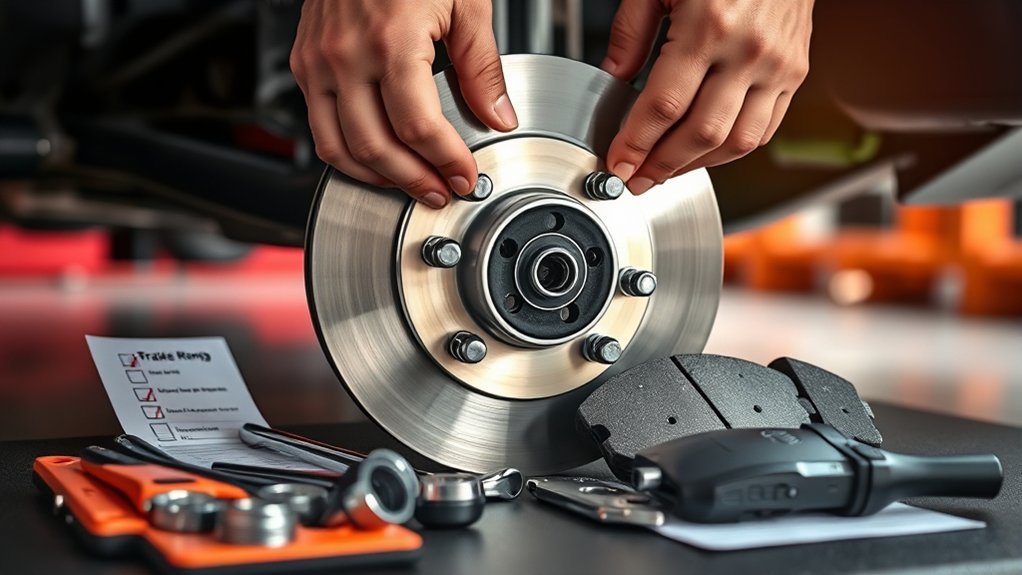 Final Toyota RAV4 brake installation safety checklist