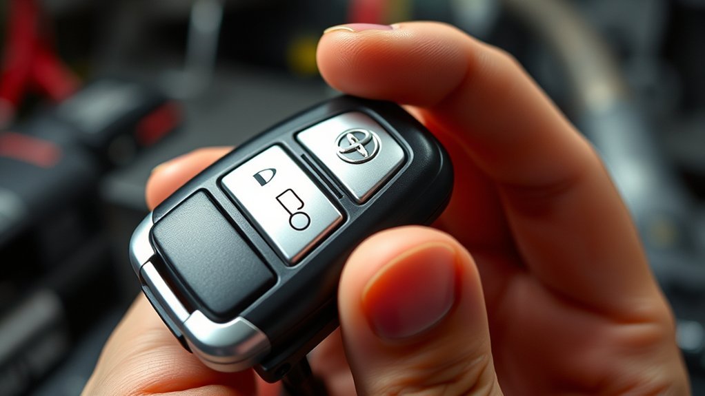 securely close key fob