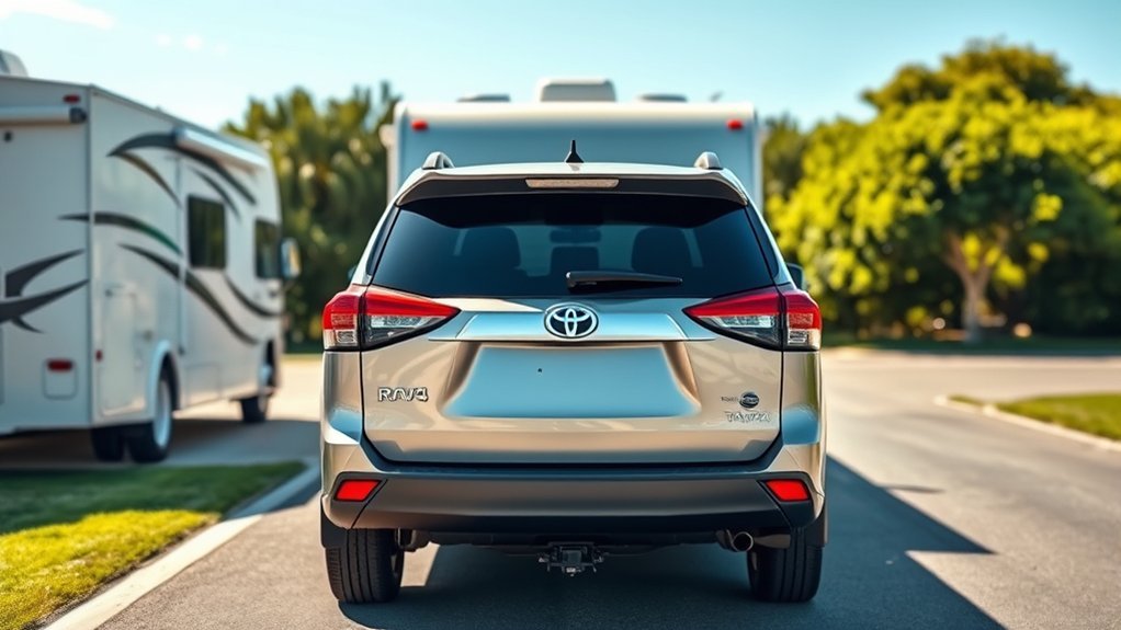 set up rav4 for towing