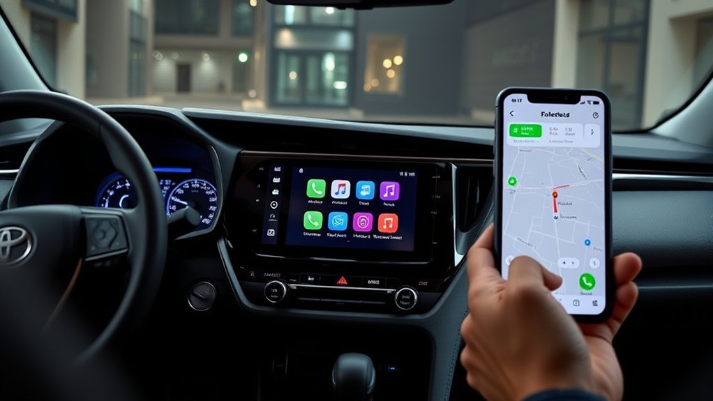 smartphone navigation options available