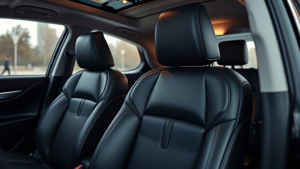 Toyota RAV4 SofTex-trimmed seating