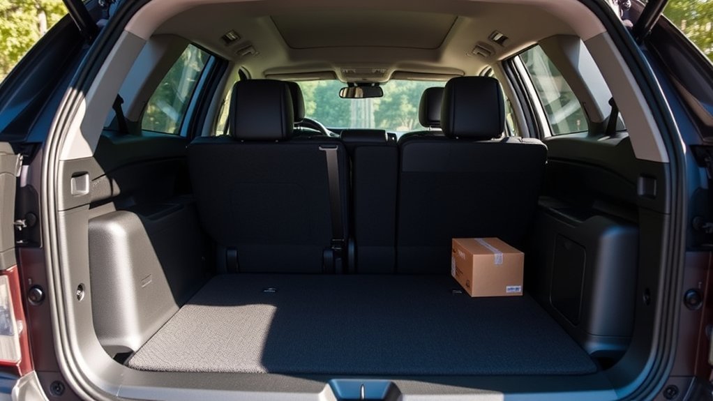spacious cargo for transport