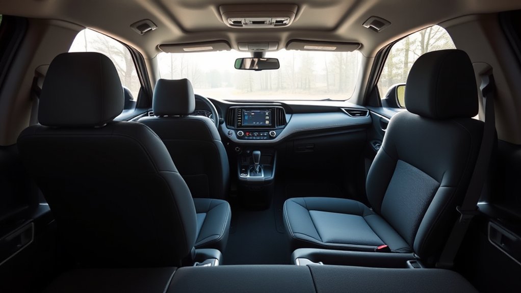 Toyota RAV4 two-row seating for five passengers