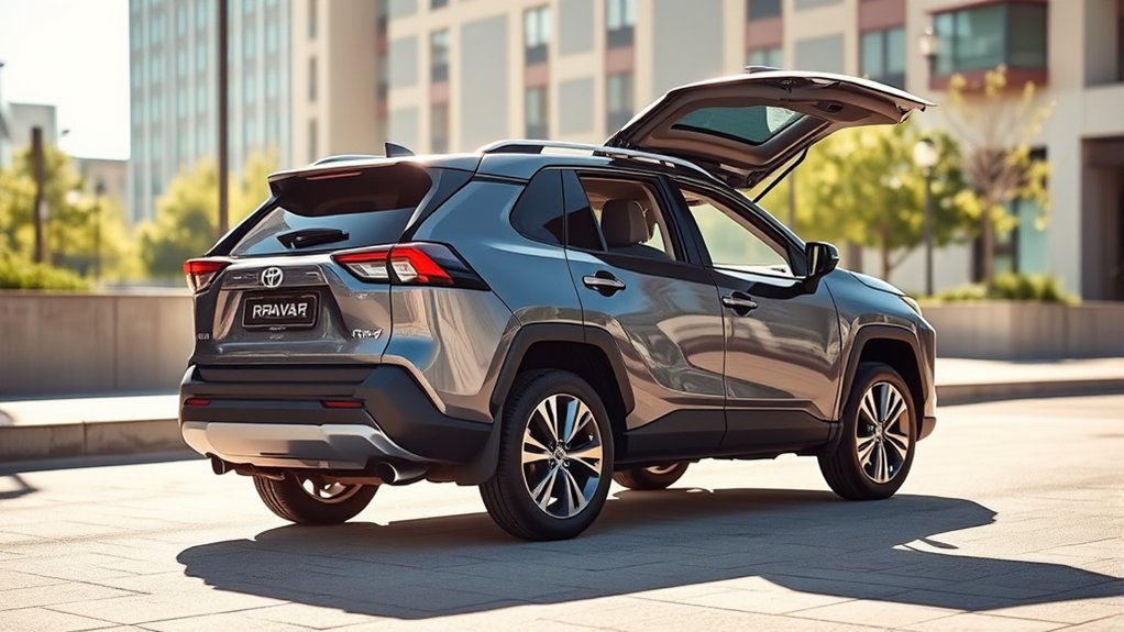 2025 Toyota RAV4 Limited exterior and interior dimensions