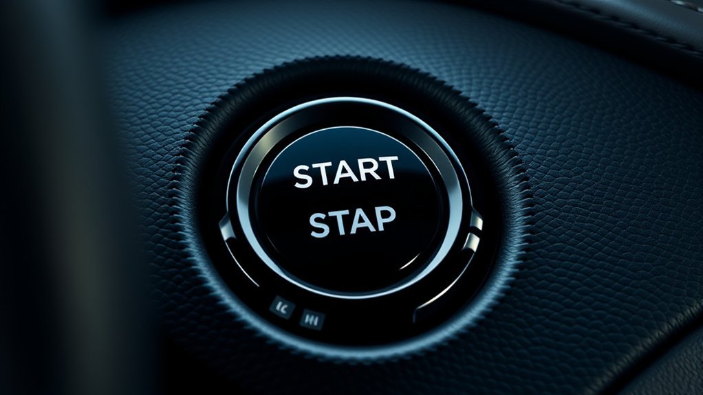 Toyota RAV4 automatic Stop and Start cancel switch marked A OFF