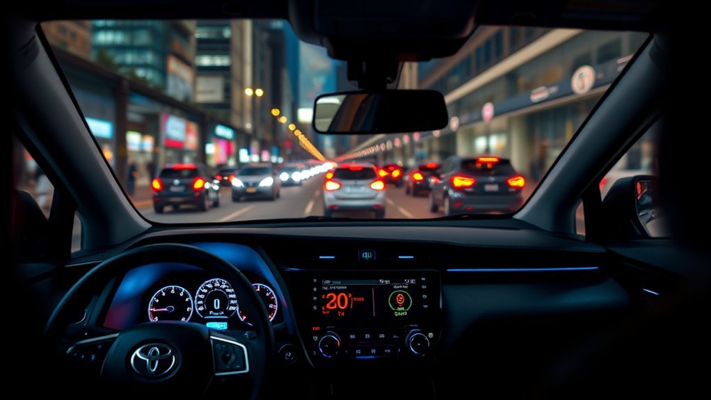 Driver experiencing Toyota RAV4 Stop and Start system restart behavior in traffic