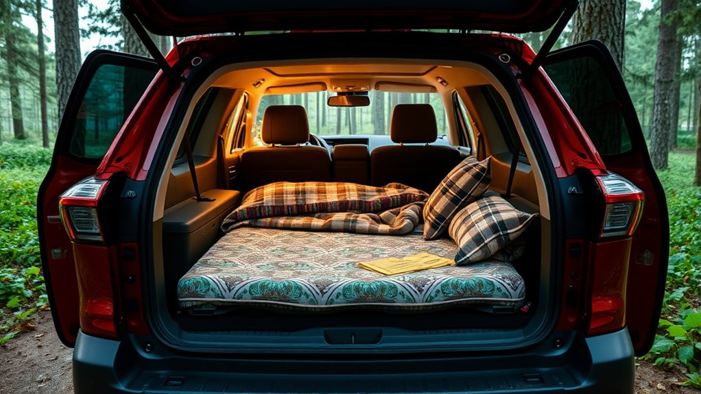 sufficient sleeping space available