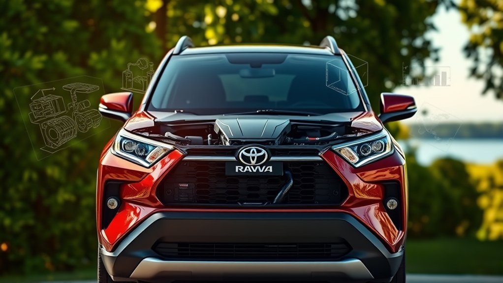 Future Toyota RAV4 hybrid and plug-in hybrid powertrain technology