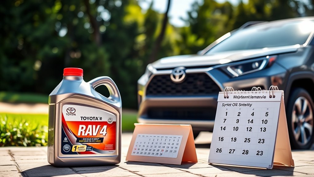 synthetic oil lifespan toyota rav4
