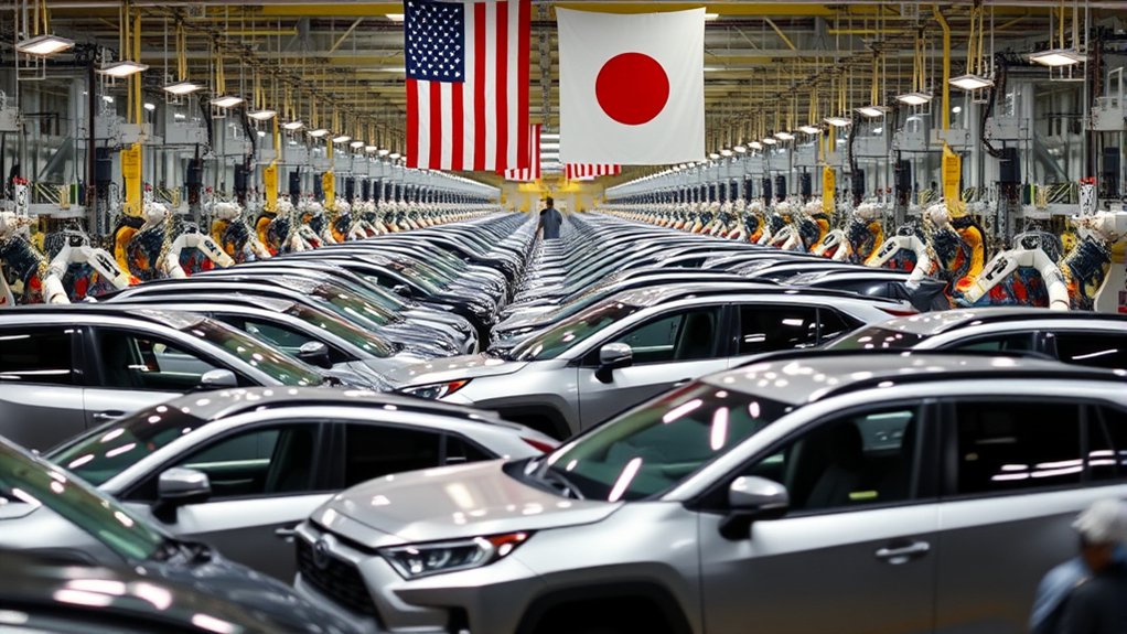 tariffs impact rav4 hybrid production