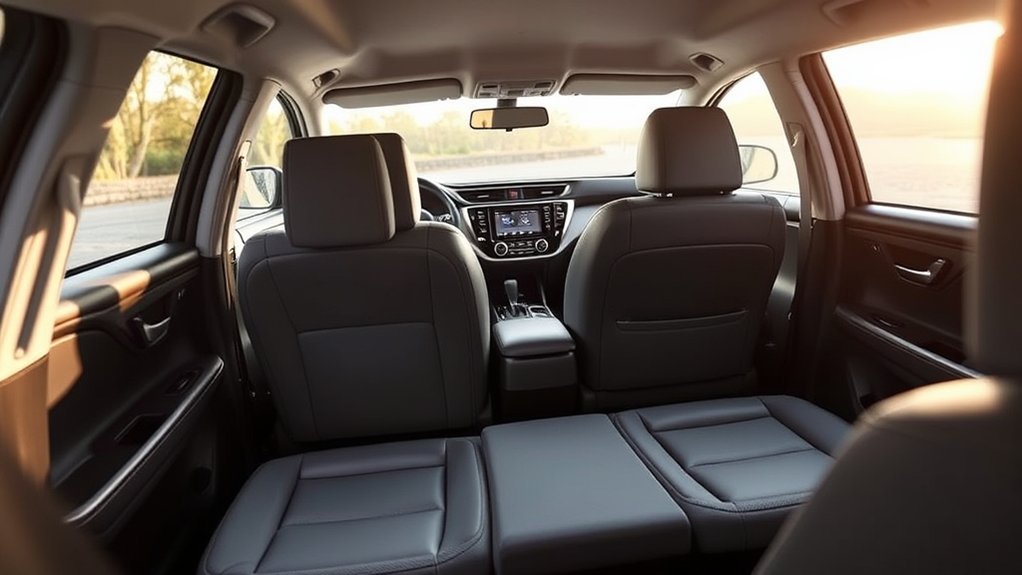 Third-generation Toyota RAV4 optional third-row seating