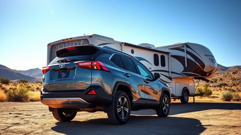 towing toyota rav4 rv