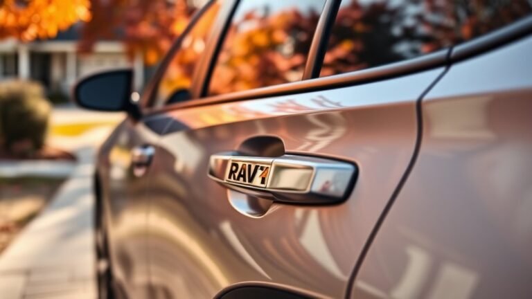 toyota rav4 auto lock features