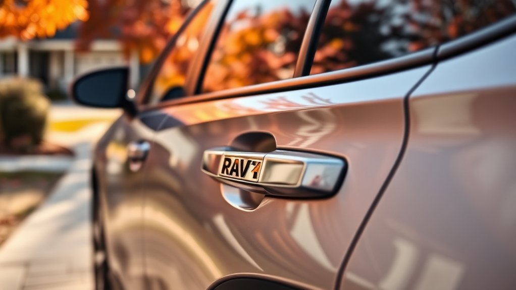 toyota rav4 auto lock features