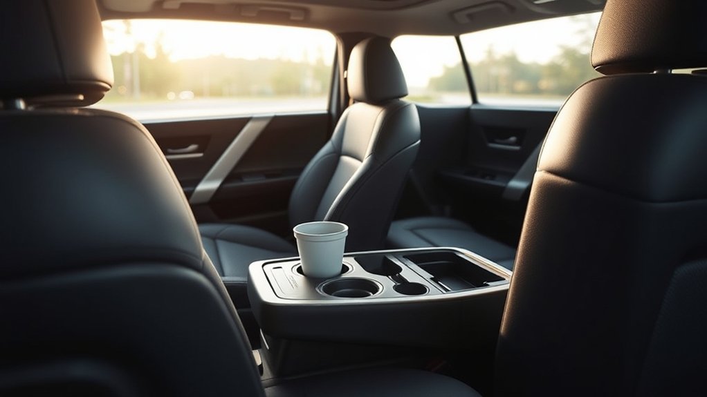 toyota rav4 cup holder locations