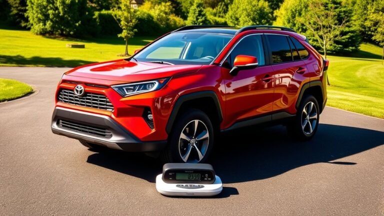 toyota rav4 curb weight