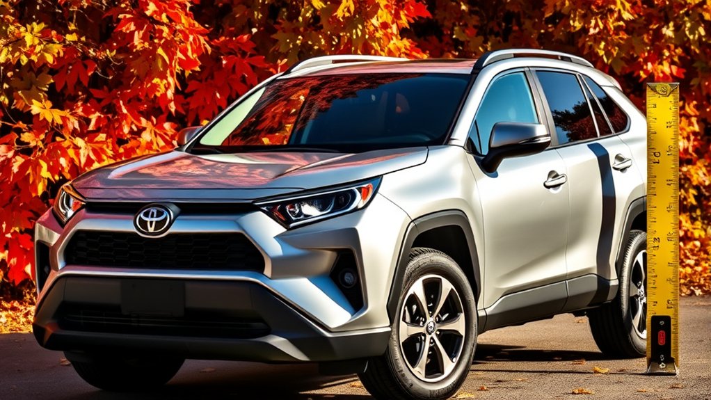 toyota rav4 exterior length