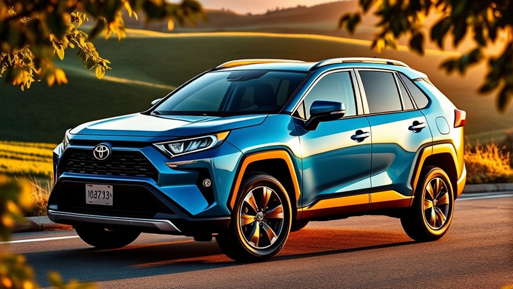 toyota rav4 fuel range